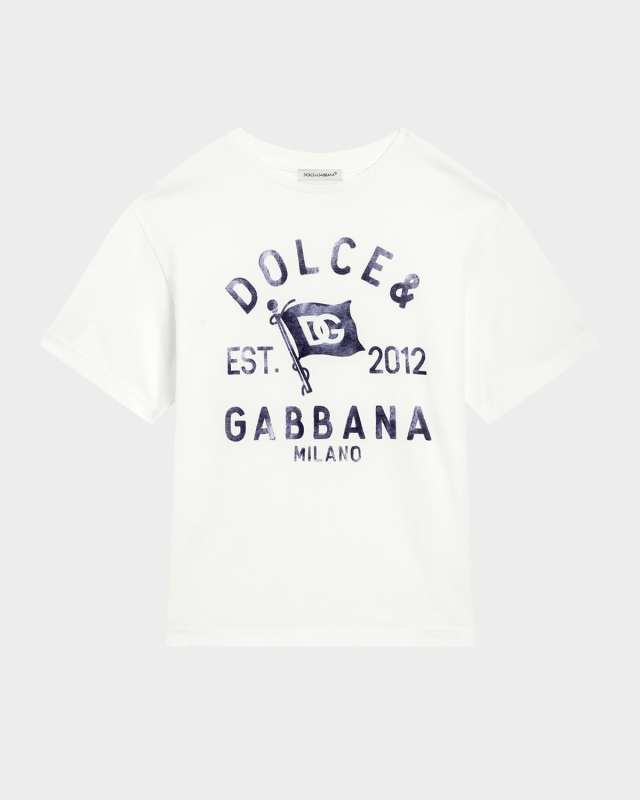 Boy's Logo-Print T-Shirt, Size 8-14